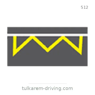 شاخصة المرور رقم 512