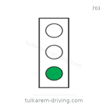 شاخصة المرور رقم 703