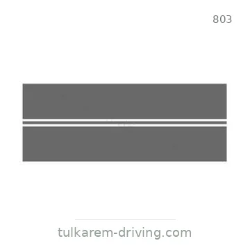 شاخصة المرور رقم 803