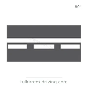 شاخصة المرور رقم 804