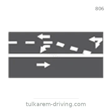 شاخصة المرور رقم 806