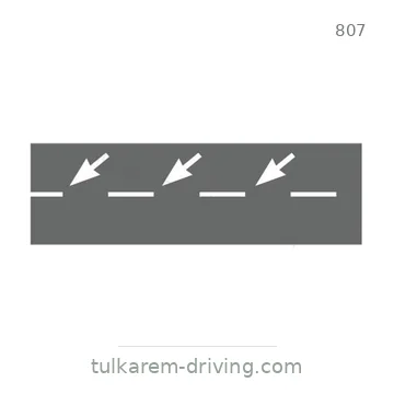 شاخصة المرور رقم 807