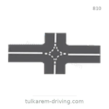 شاخصة المرور رقم 810