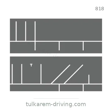 شاخصة المرور رقم 818